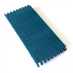 HASBELTS Plastic Modular Belt Flat Top 1000 molded to width with Positrack