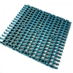 HAASBELTS Conveyor Flush Grid 1000 seri Sabuk Modular Plastik