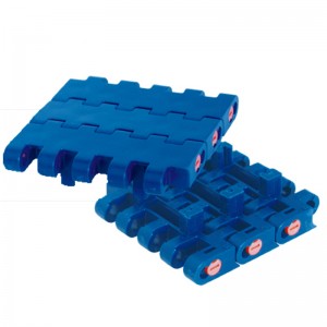 HASBELTS Plastic Modular Belt Flat Top 1005 Molded to Width with Positrack