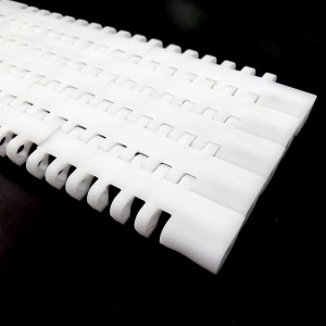 HAASBELTS plastikinis modulinis diržas 1100 serijos tiesiosios eigos plokščias viršutinis 15,2 mm žingsnis