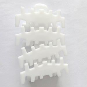 HAASBELTS Plain Chains (Fingered) 7200K plastiki conveyor