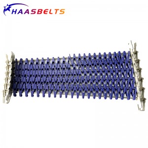 I-HAASBELTS Conveyor U193 Spiralox Flush Grid