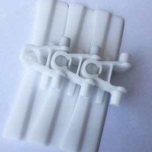 Cadenes flexibles laterals POM cadenes llises Cadenes de plàstic flexible XB