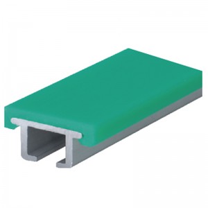 Plastic Belt conveyor components chain guide wearstrip