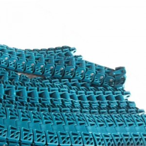 Tuoxin 1050 Flush Grid Plastik Magnetflex Conveyor Kette