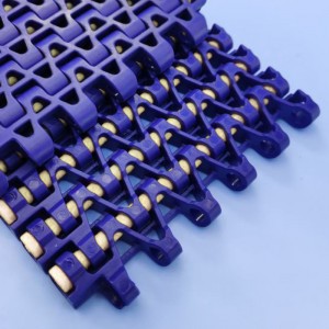Пластикалық модульдік белдіктер Flush Grid M1230 12,7 мм белдік қадамы Тікелей белдеу