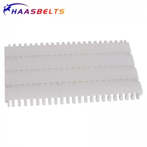 Rodas dentadas plásticas das correntes retas do transporte de HAASBELTS para a parte superior lisa 900 da correia plástica modular
