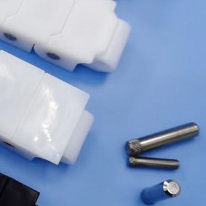 Rantai miniatur konveyor HAASBELTS Rantai plastik 40P/50P/60P