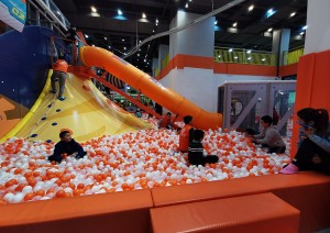 Volcano Slide Indoor Playground