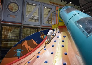 Volcano Slide Indoor Playground