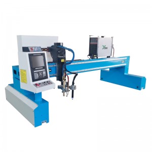 Økonomisk Automatisk Plate Metal Gantry Type Cutting Plasma Machine For Metal