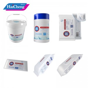 Manufacturing Companies for Wet Dry Wipes - 75% alcohol wipes – Haicheng