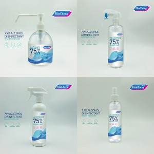 Spray desinfectant alcohòlic al 75%.