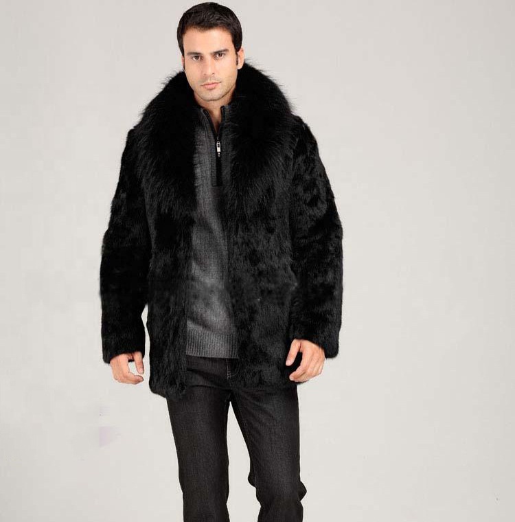 muški ženski kaputi i vanjska odjeća veće veličine po mjeri skromne zimske jakne kratke s velikim ovratnikom pahuljasti muški kaput od umjetnog krzna