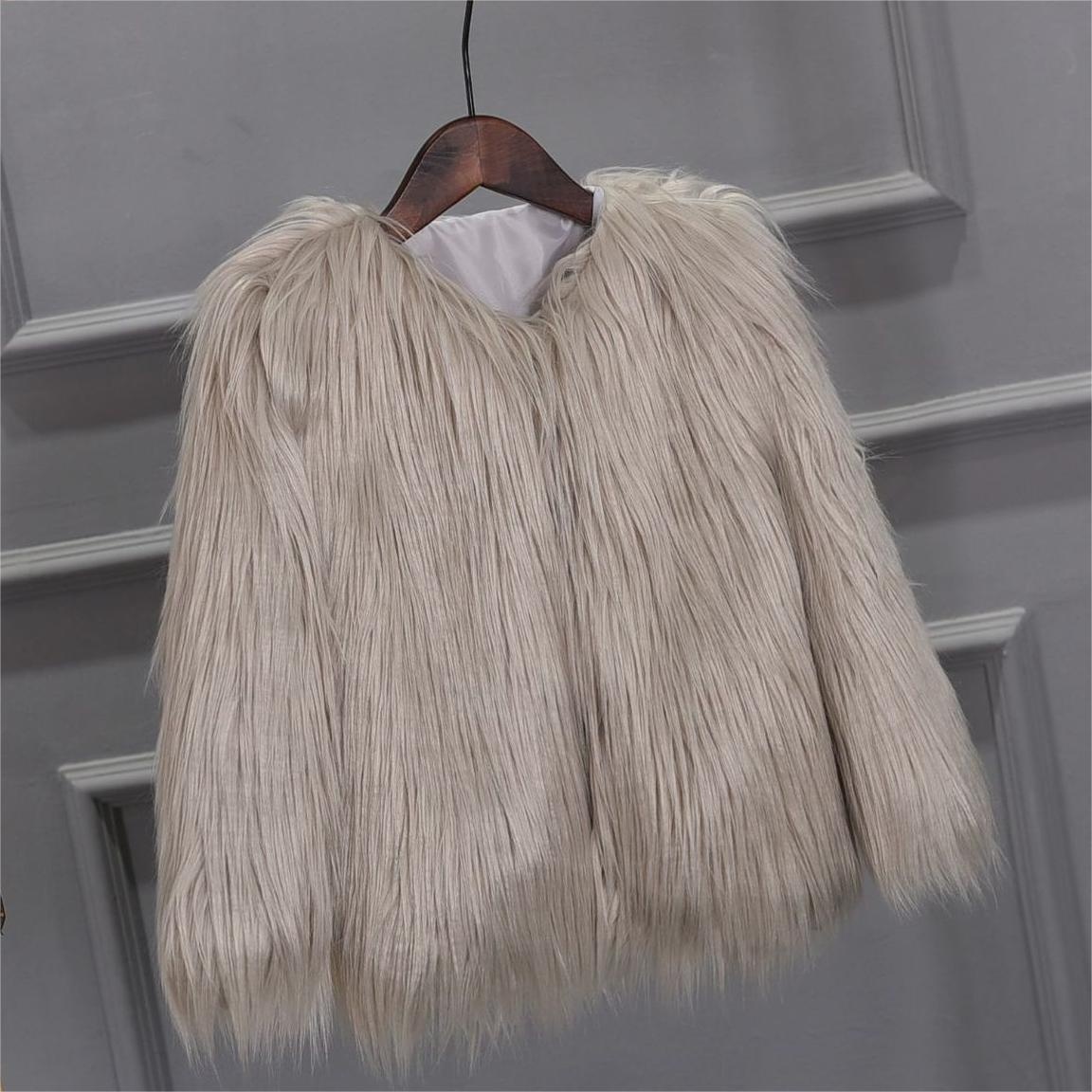 γυναικεία γυναικεία παλτό προσαρμοσμένα σε μέγεθος συνήθειας μέτρια χειμωνιάτικα μπουφάν μακριά μαλλιά αφράτα γυναικεία παλτό από ψεύτικη γούνα