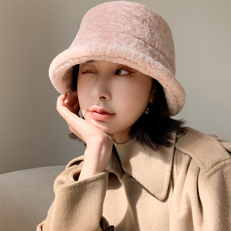 HT1155 sombreros de invierno de oveja de piel de oveja personalizados, sombrero de piel para mujer, sombreros de piel auténtica