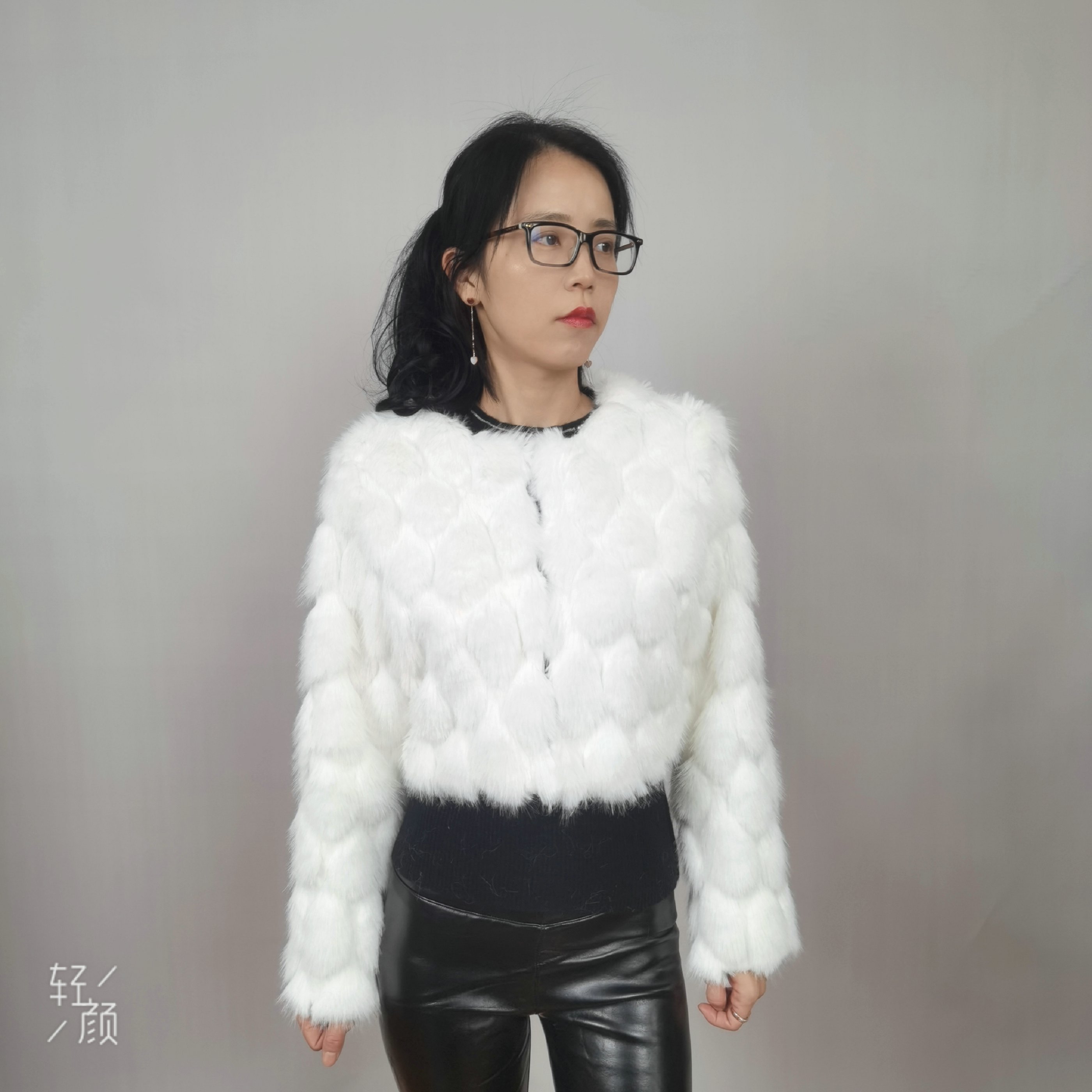 Zivistana New Hatina Cilên Germ Fluffy Furry Faux Fur Jacket