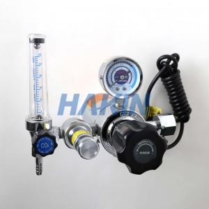 Electric Heated C02 Gas Pressure Regulator with Restrictor