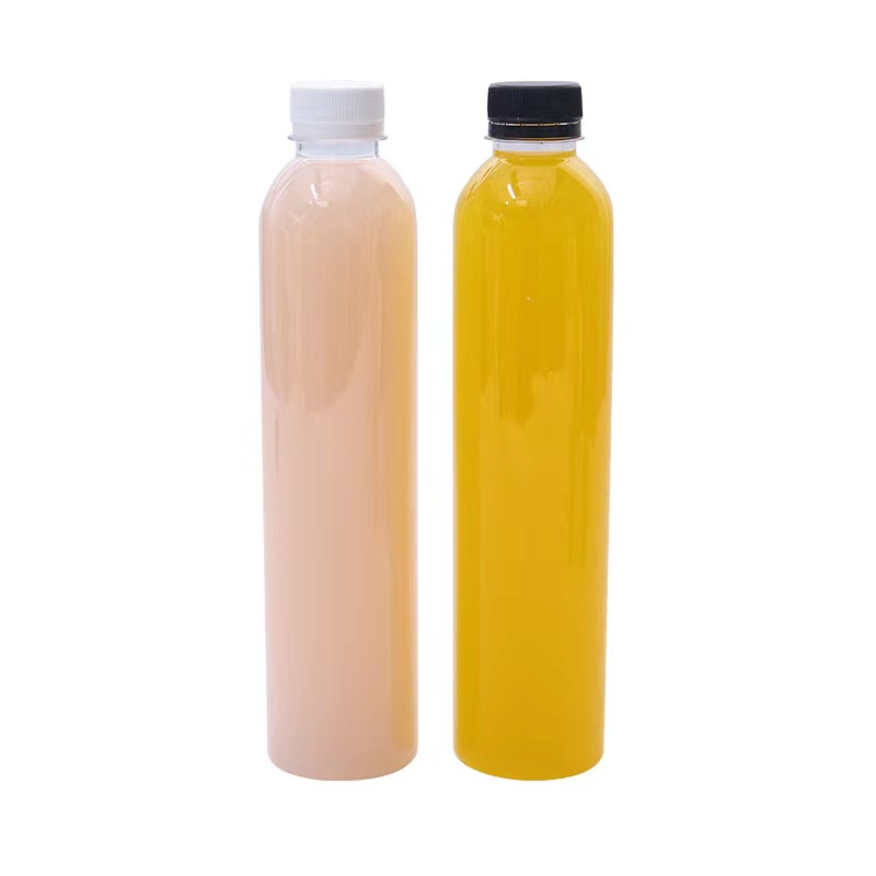 Bottiglia in PET per olio commestibile da 60 ml trasparente con chiusura a  scatto e beccuccio bianco