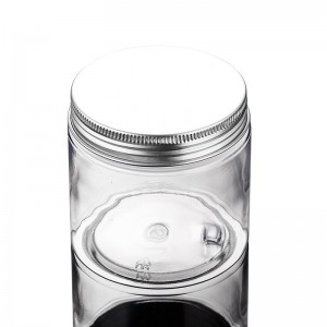 50ml 80ml Transparent wide mouth facial mask jar for cosmetic