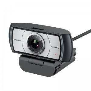 1080P USB Webkamera Ordenagailua H.264 Auto Focus Web Kamera azkarra