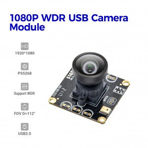 WDR 1080P USB Kamera Modulua Ekonomikoa