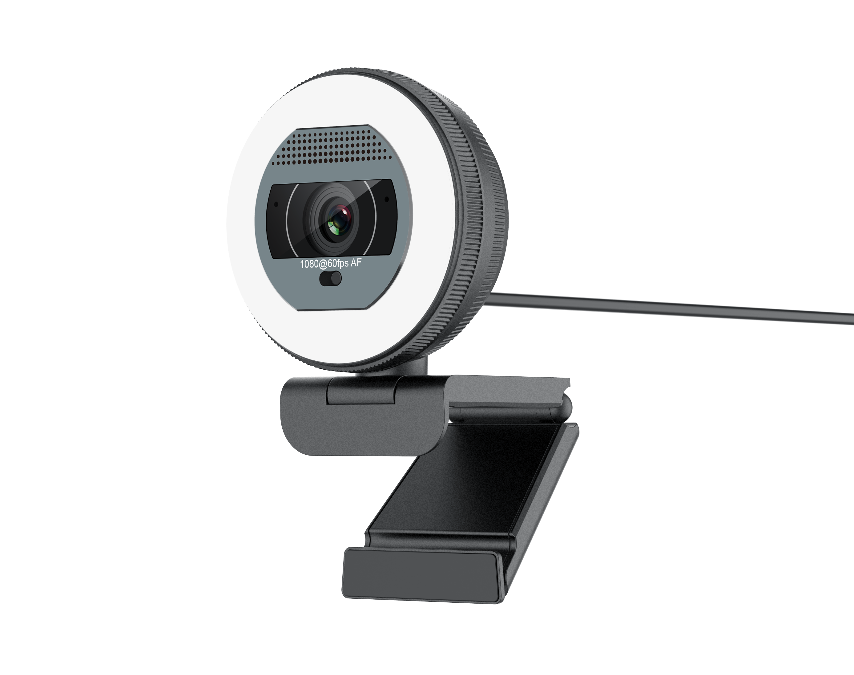 1080P Full HD 60FPS 5X Zooming Streaming Webcam ภาพเด่น