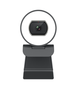 Stok Webcam Penstriman Langsung HD Penuh 1080P dengan Ring Light