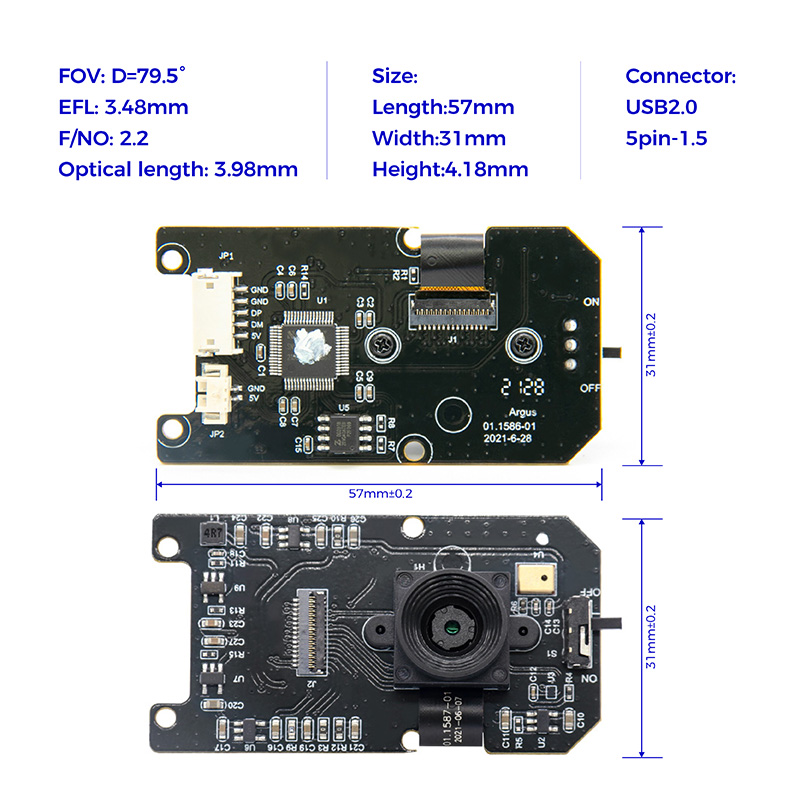 Moduli i kamerës 8MP S5K3H7 për lexuesin OCR