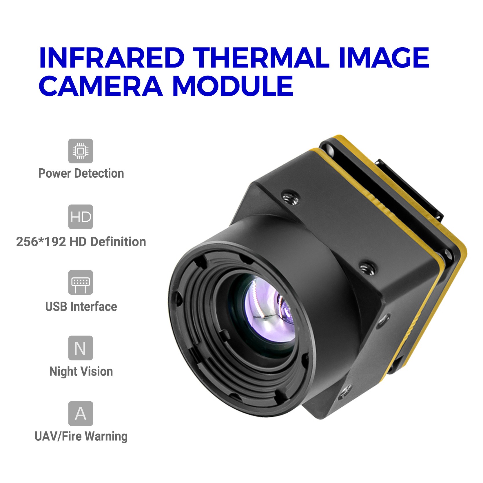 UnCooled LWIR Infrared sensor (8 to 14 microns)