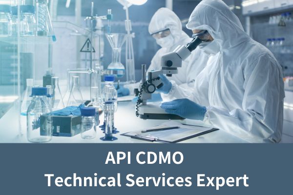 API CDMO техникалык кызматтары боюнча эксперт