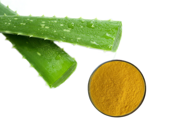 Aloe vera extract Aloin Aloe emodin cosmetic hilaw nga materyales
