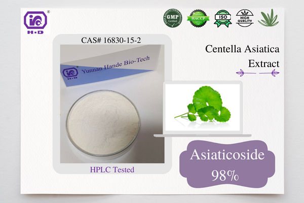 Ekologiškas Centella Asiatica augalų ekstraktas, 90% azikozido milteliai