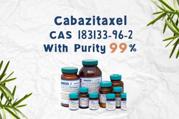 Cabazitaxel CAS 183133-96-2 Kanthi Kemurnian 99%