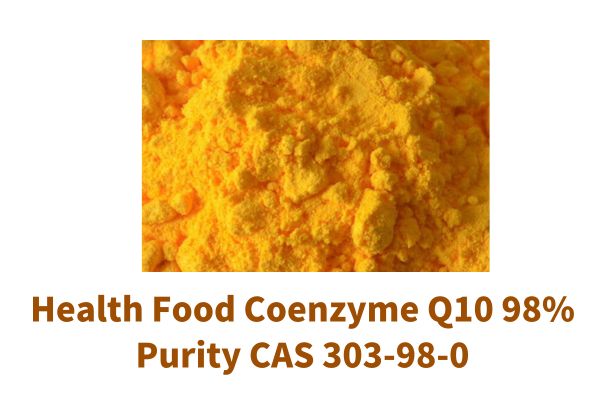 Ден соолук азыктарынын коэнзими Q10 98% тазалык CAS 303-98-0
