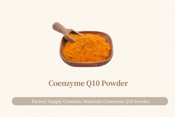 Suplay sa Pabrika Mga Materyal nga Kosmetikong Coenzyme Q10 Powder