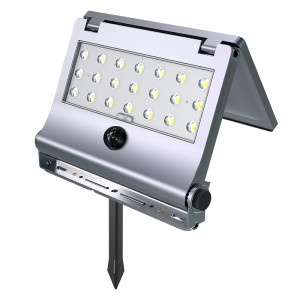 solar flood light wiht high lumens all in one and separately