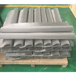70 Micron Stainless Steel Pleated Filter Element for BRUCKNER BOPP PRODUCE LINE