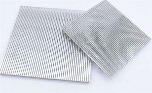 SS304 Paper Making 500 μm Filtration Wedge Wire Screen Mesh Disc
