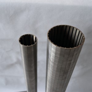 100 micron Stainless Steel Wire Mesh Food and Beverage Processing Wedge Wire Screen Filter