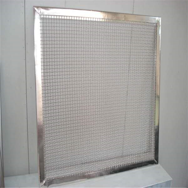Flame proofing wire mesh ss mesh with frame China factory Featured Image