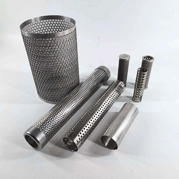 Perforated tube punch tube filter with different shape holes Featured Image