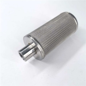 Sintered filter element candle filter high efficiency
