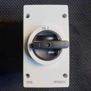 1000V DC Isolator Switch 3 Phase Waterproof amp isolator switch