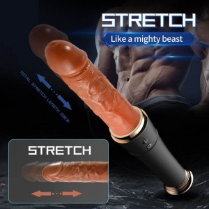 Sexuální hračky dilda s baseballovou pálkou, realistická dilda, olizující vibrátor pro dospělé.