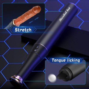 Baseball Bat Thrusting Dildos Sex Toys, Realistic Dildos Heat Adult Stroker Licking Vibrator