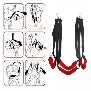 Ultimate Sensual Bondage Kits z czarnymi nylonowymi opaskami na kostki i kajdankami do gry w drzwi