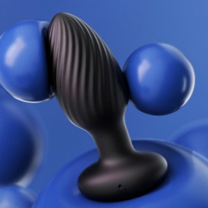 Erkekler için Domlust 360° Dönen Kablosuz Titreşimli Anal Popo Fiş Masajı - Çeşitli Orgazm Duygularını Deneyimleyin