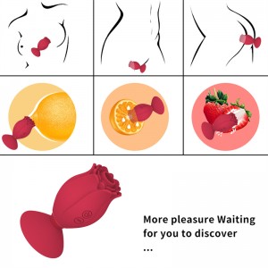 Rose and Suction Cup Nipple Massager - မင်းရဲ့ဆန္ဒတွေကို ဖြည့်ဆည်းပေး [DL-ROSE-69]