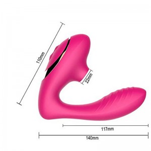 Lodra seksi me vibrator të pikës G me thithje klitoriale Domlust Intense.[DL-WV-0027]